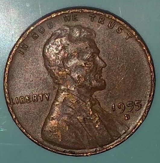 1955 D Wheat Penny