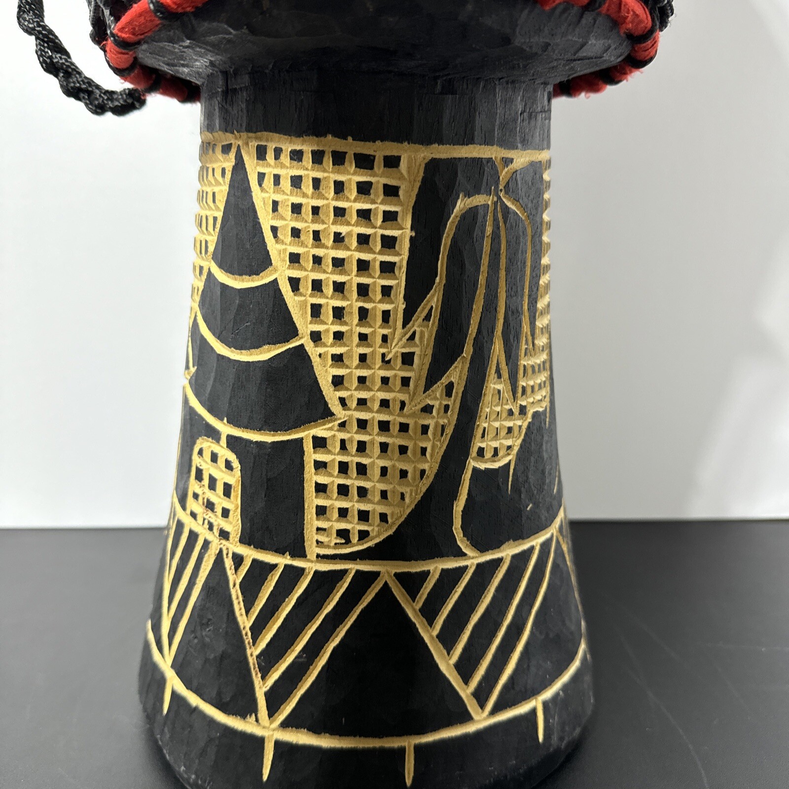 Tall Djembe 18” Height , 10'' Head Africa