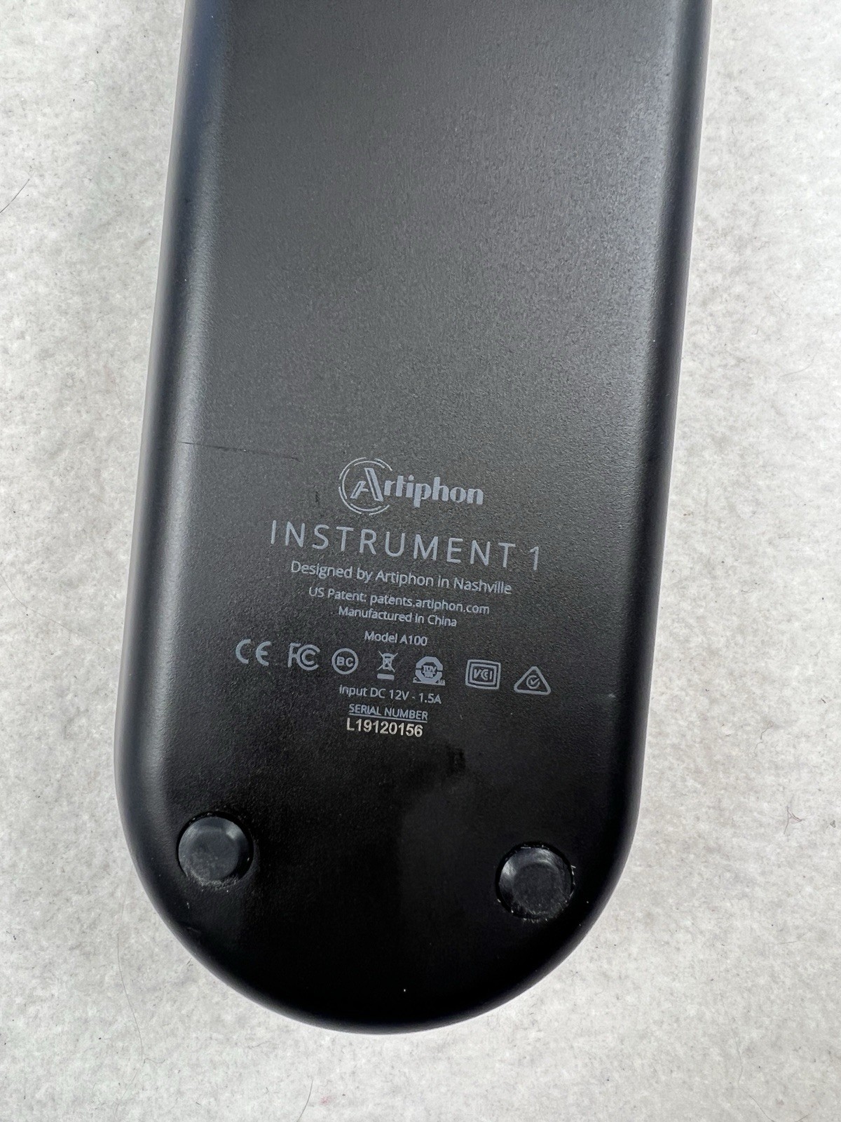 Artiphon Instrument 1 Adaptive Midi Controller Black Device Only