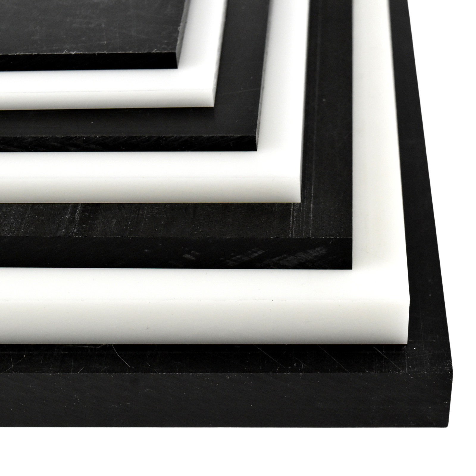 BuyPlastic White Delrin / Acetal Copolymer Plastic Sheet  2-1/2" x 6" x 24"