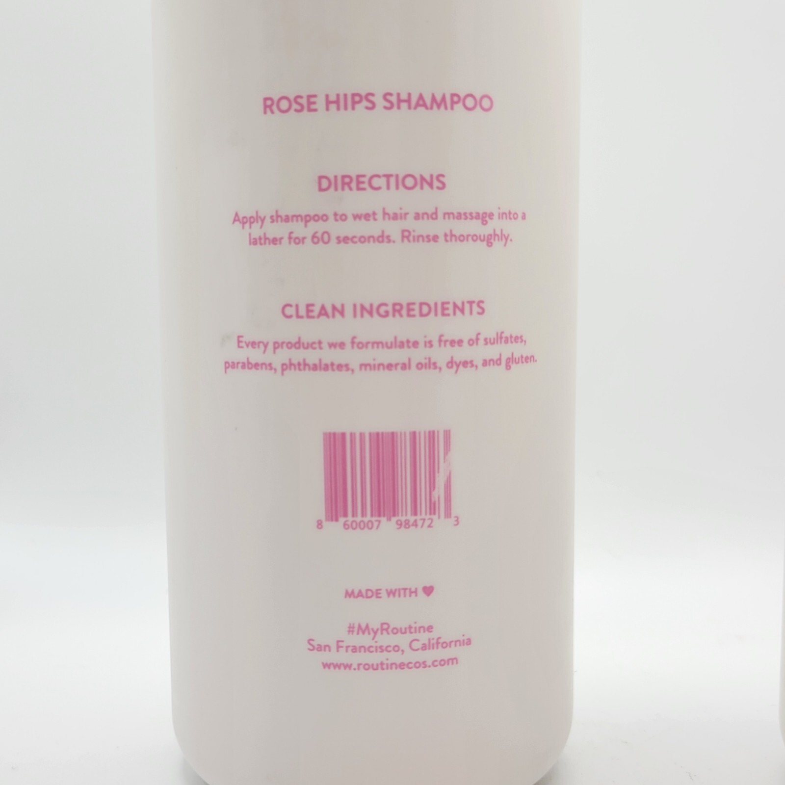 Routine Wellness ROSE HIPS 14oz SHAMPOO