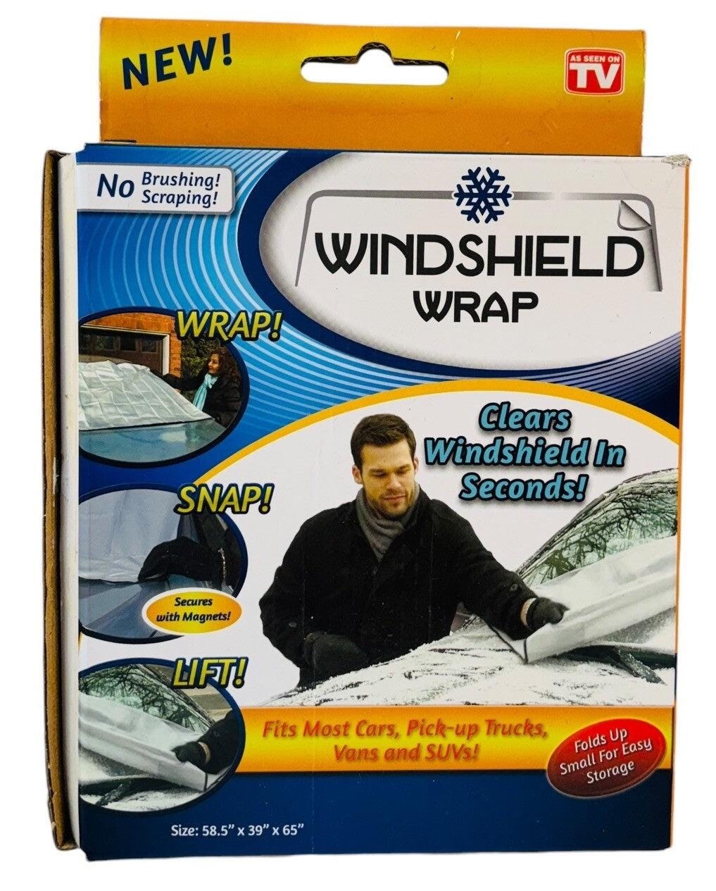 *WindShield Car Wrap!  Magnetic Snaps AS SEEN ON TV "NEW IN BOX NEW IN BOX".