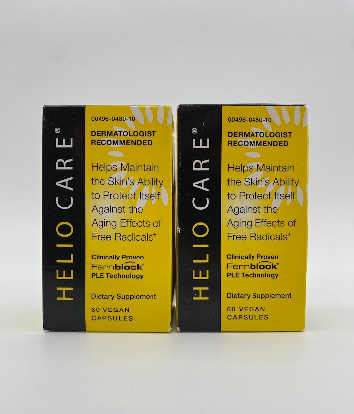 Heliocare Fernblock Skin Anti-Aging Support 60 Vegan Capsules X2 Exp 01/27