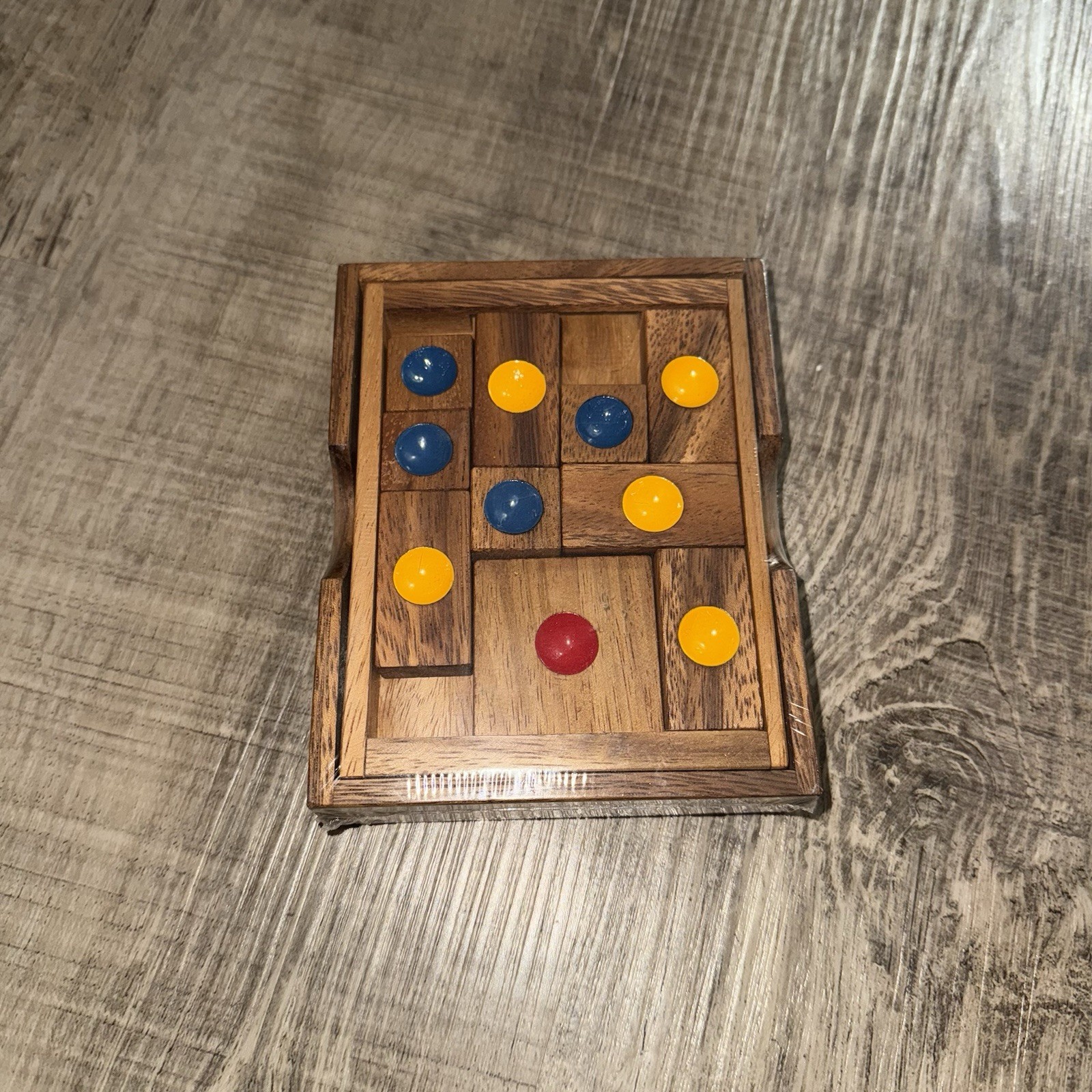Setting Sun Game Wood Pieces Complete Game With Instructions Handmade Sealed
