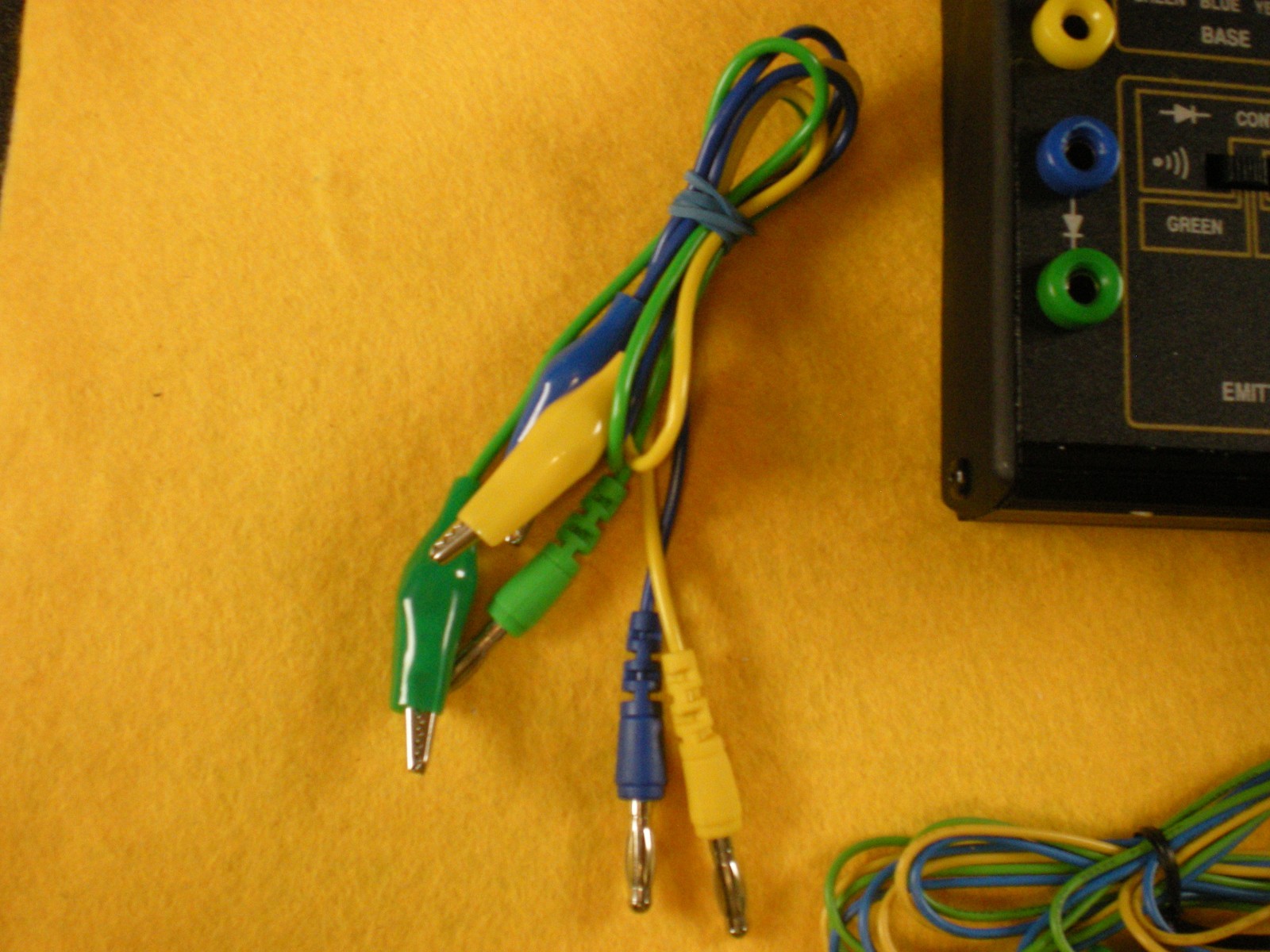 Tenma Semiconductor Tester Model 72-965, Leads, Manual + Extra (SEE DESCRIPTION)