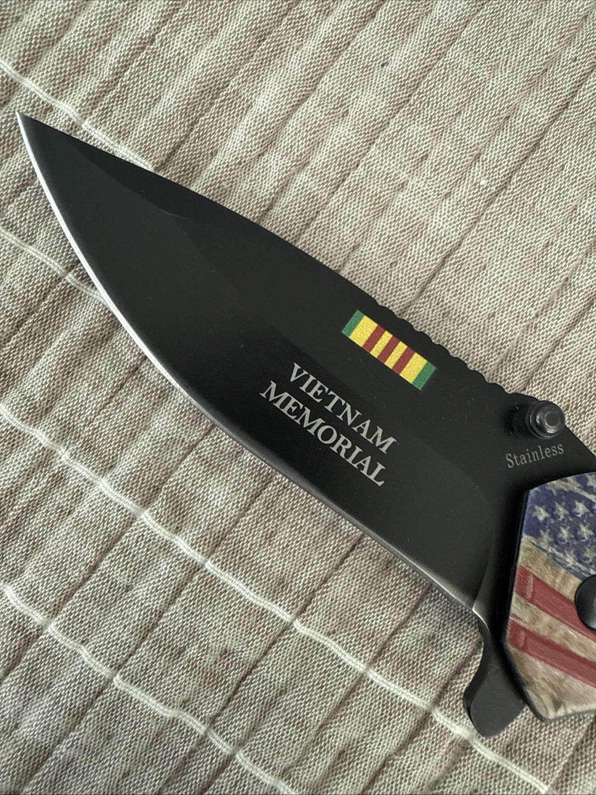 Vietnam War Memorial Knife - 8.5 Veterans Commemorative