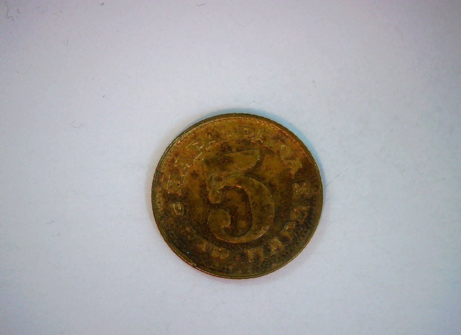 Colombia 1980 5 Centavos Coin