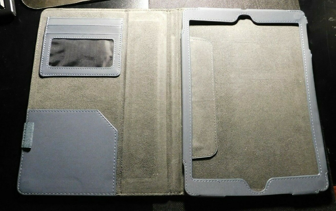 KENSINGTON GRAY TABLET CASE! c921QXX