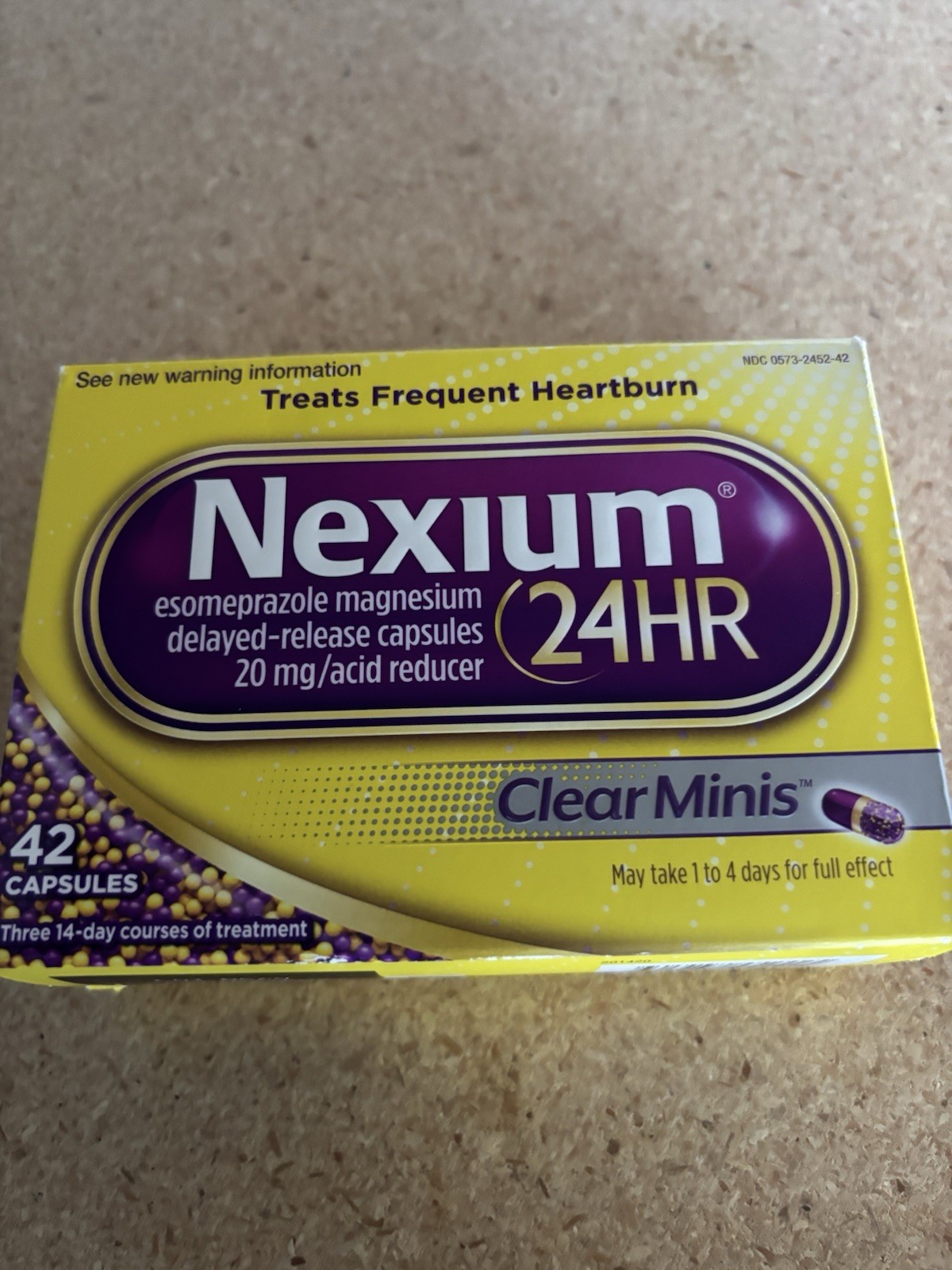 Nexium 42 Clear Minis Exp 05/2027
