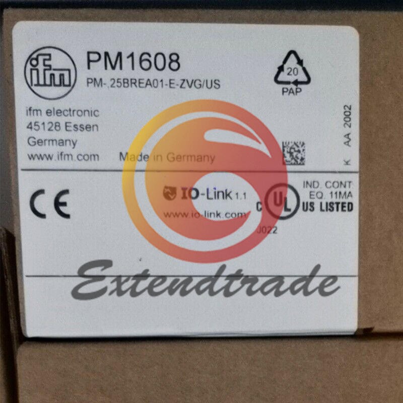 1PCS NEW IFM PM1608 Pressure Sensor