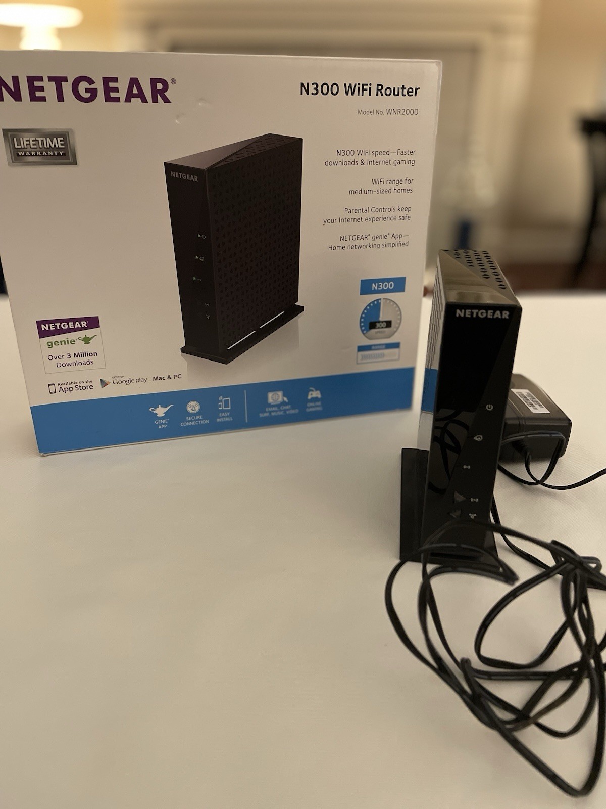Netgear N300 WiFi Router Pre-Owned