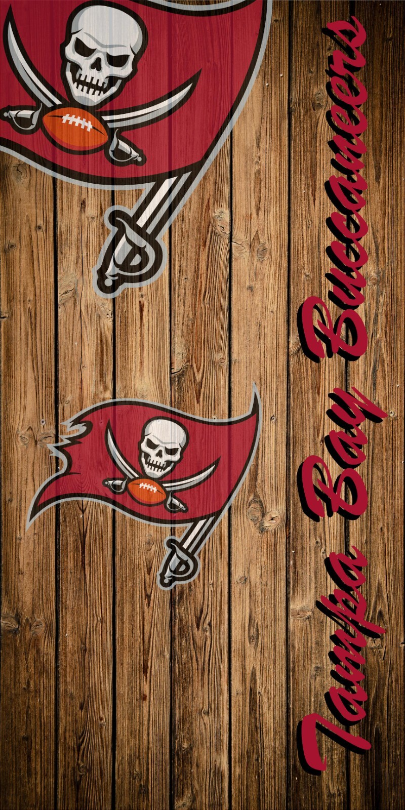Tampa Bay cornhole board vinyl wraps