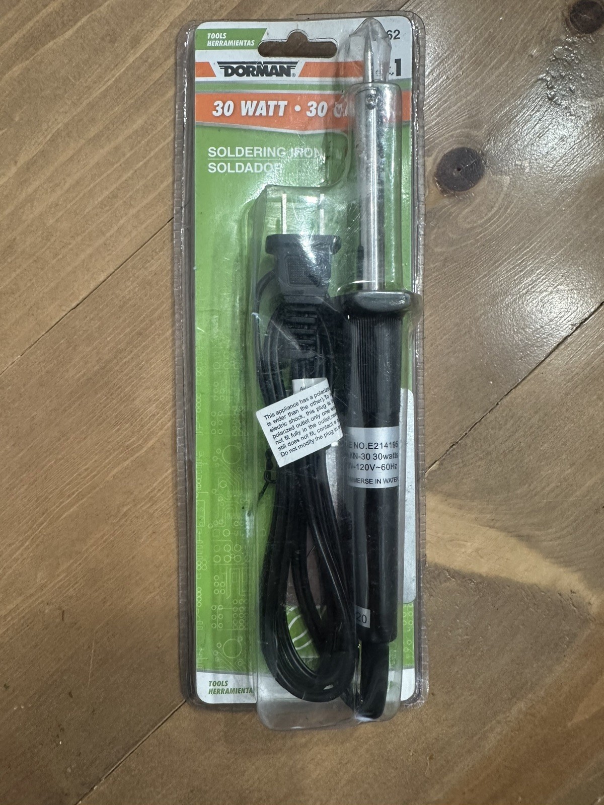 Dorman Soldering Iron Soldador - 30 W - NEW - 85362