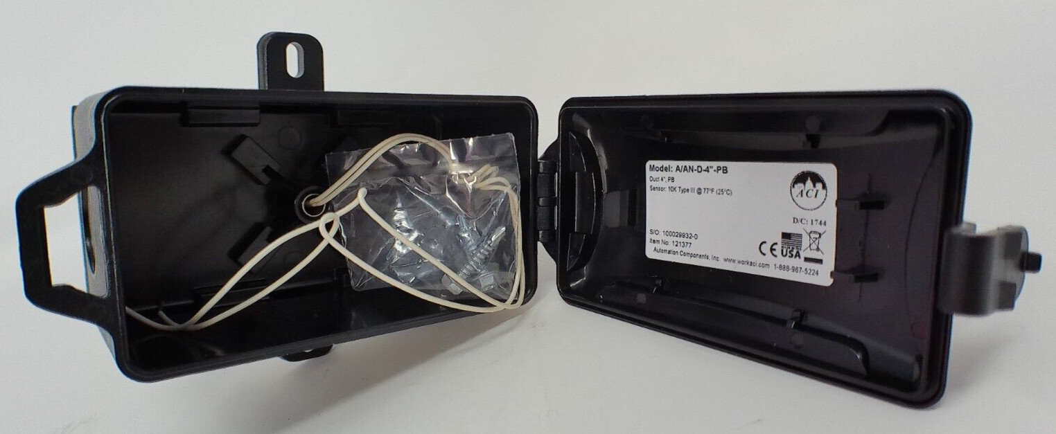 ACI A/AN-D-4'-PB Duct Temperature Sensor 10K