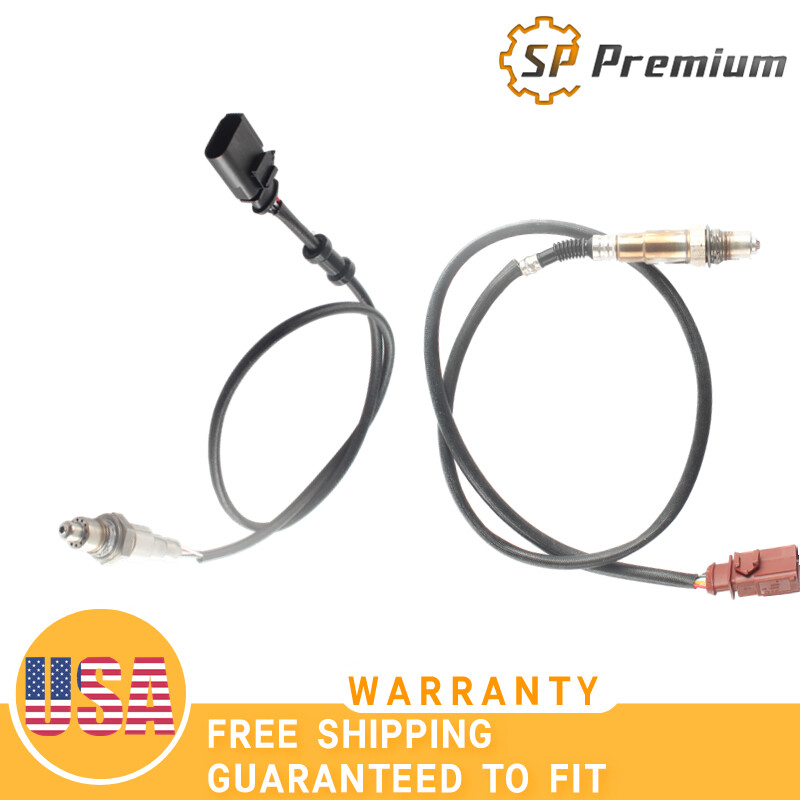 2PCS O2 Lambda Oxygen Sensors Upstream&Downstream For Audi A3 2016-15 1.8L CNSB