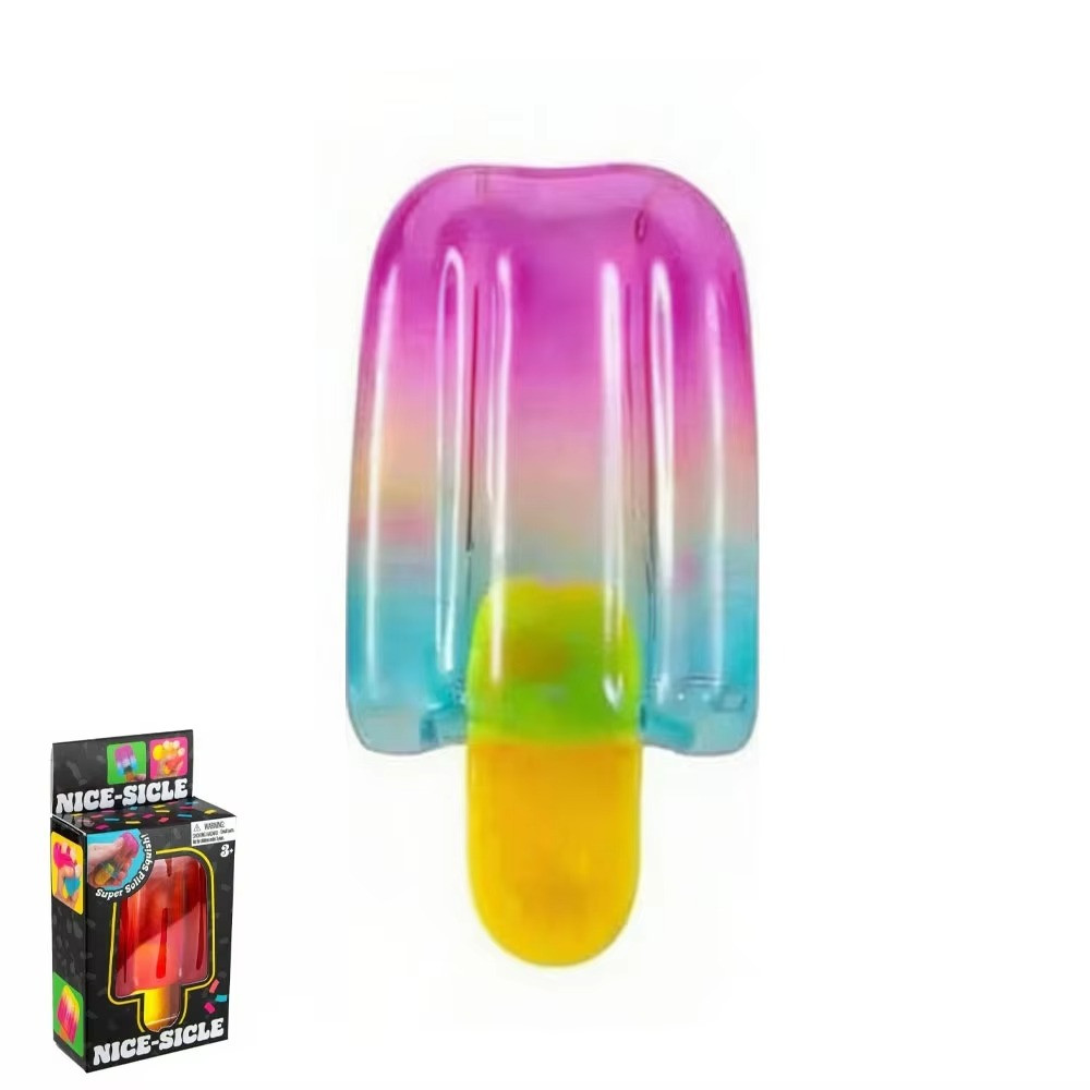 B Popsicle Blind Box Cube Sensory Stress Relief Squishy Squeeze Fidget Toy Gift