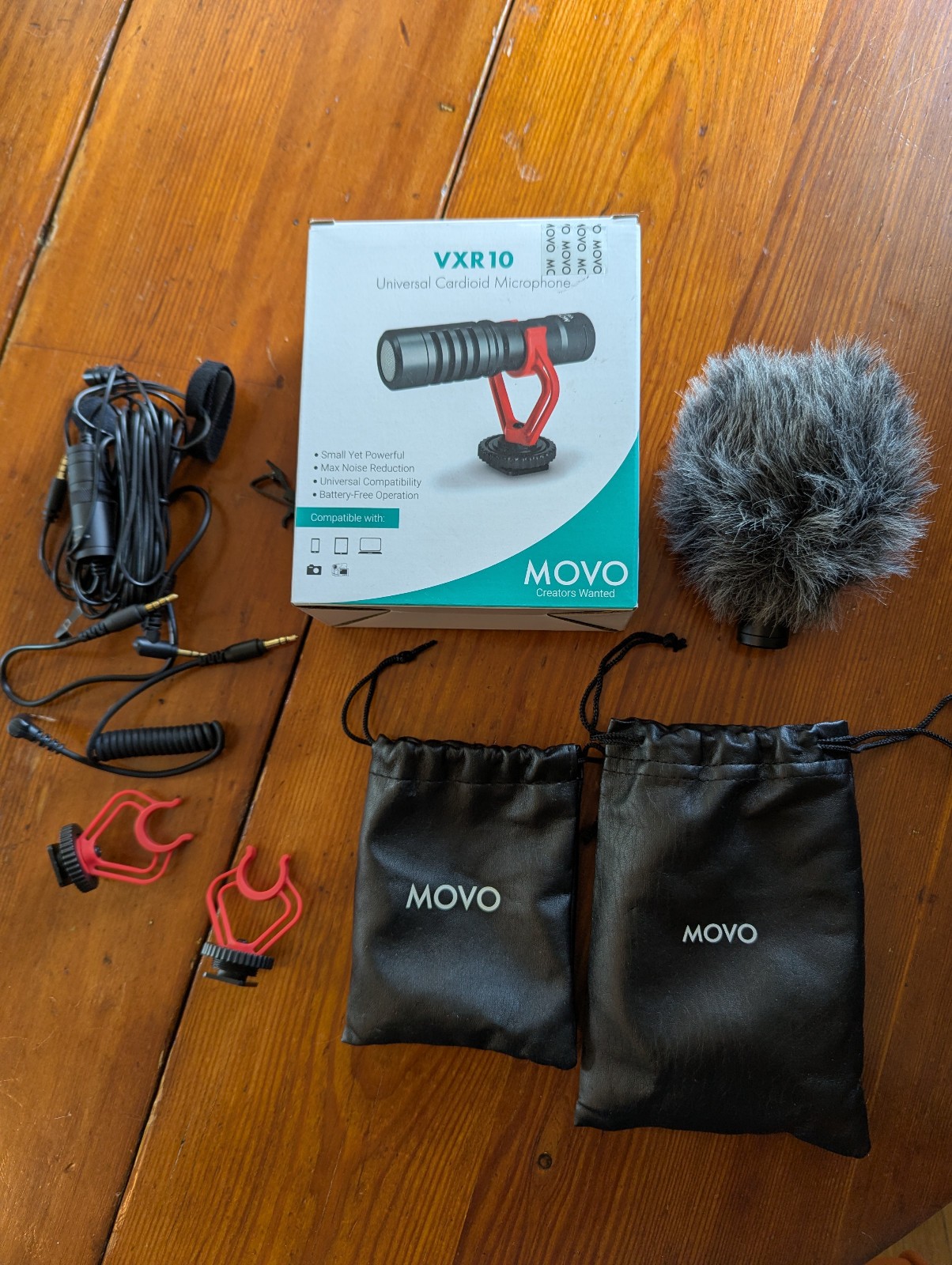 Movo VXR10 Super Cardioid Microphone - Open Box