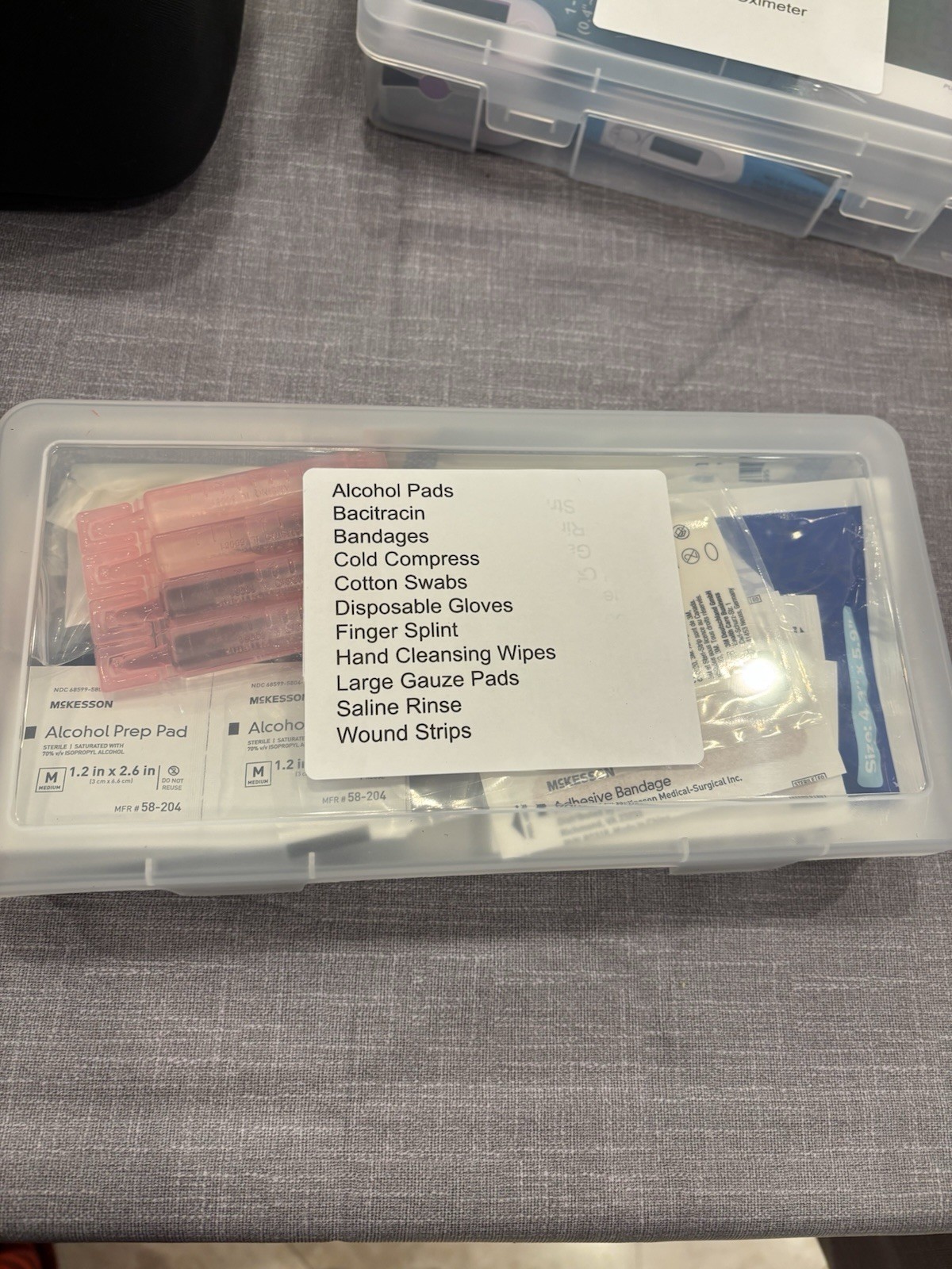 First Aid And Telemedicine Care Kit