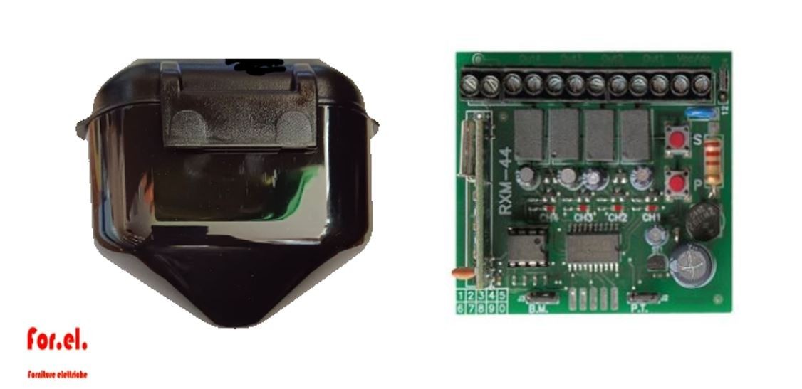 KEY 900RXM-44R 4-Channel 433MHz Universal Receiver
