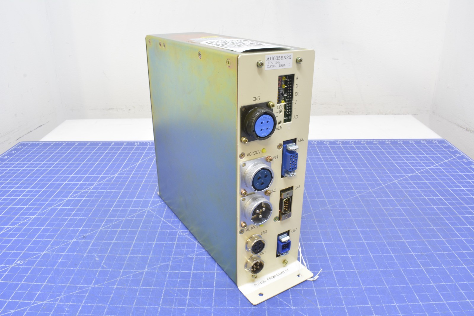 EESA-001A1/SERVO AMPLIFIER SPIN MOTOR DRIVE AU6356N20 80B/ DNS DAINIPPON  SCREEN
