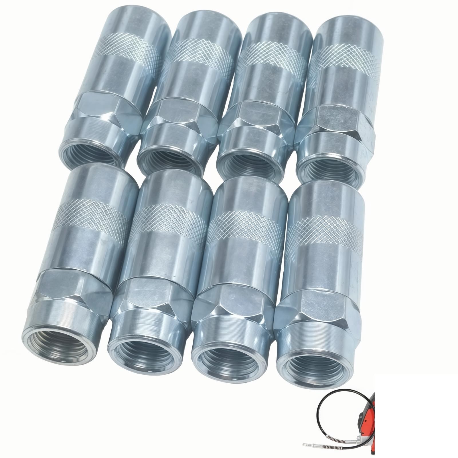 TALSWIF 8PK Grease Gun Tips Replaces for Miwaukiee Grease-Gun Coupler 49-16-2...
