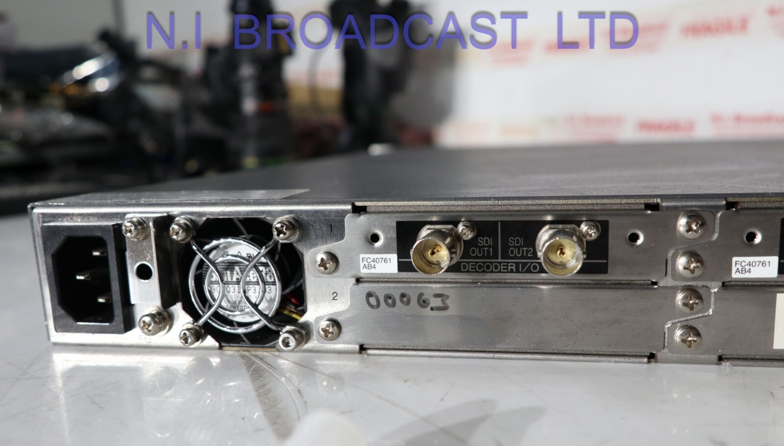 Fujitsu ip-9610 dual decoder (2x decoder cards installed)