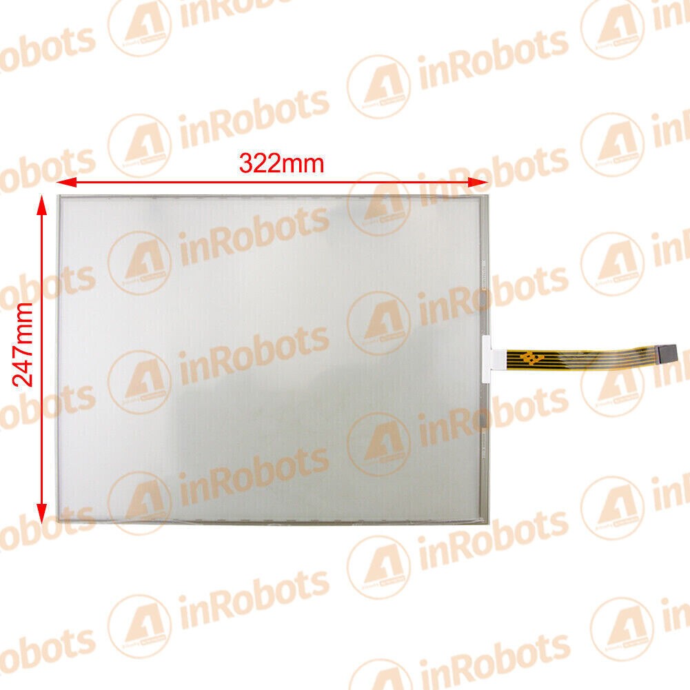 15" 5-Wire Resistive Touch Screen 322x247mm + USB Controller Kit Industrial