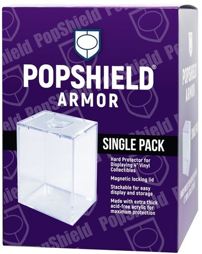 PopShield Armor - Funko POP! Hard Protectors 4 Inch - Single - Acryli) (Clear) [