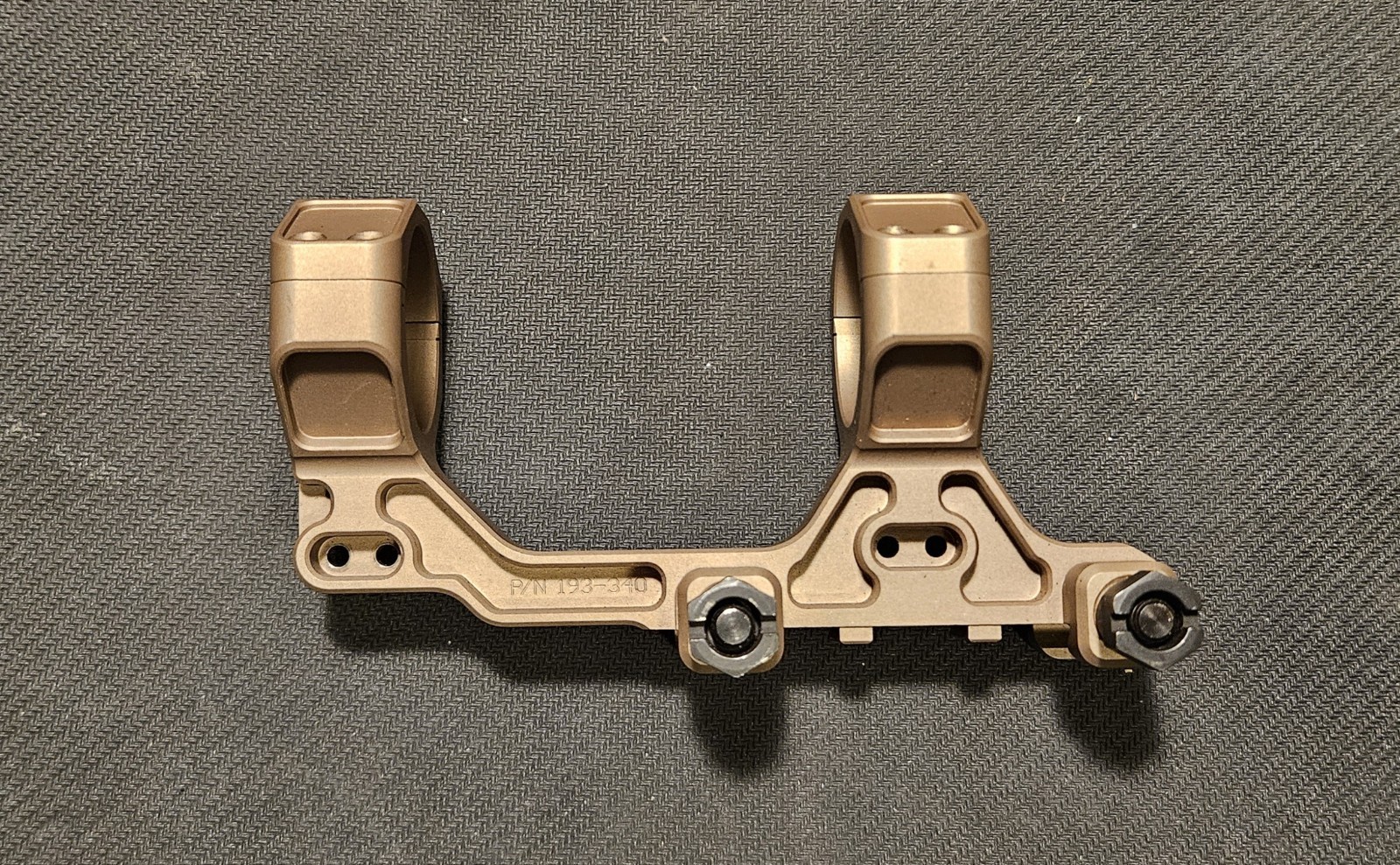 Badger Ordnance C.O.M.M. 34mm 1.93" Tan Modular Mount (193-340)