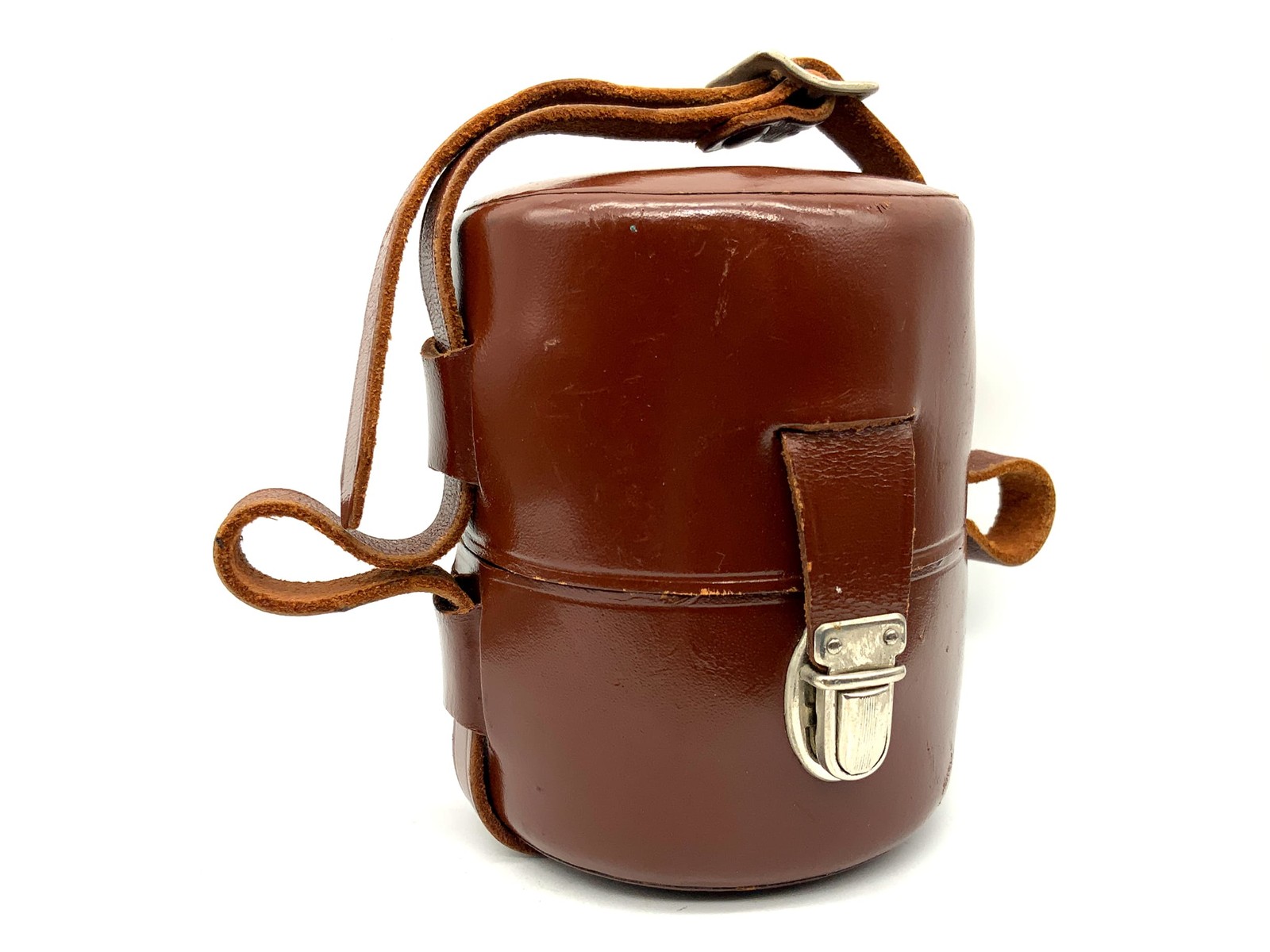 Zeiss Ikon 20.7753 Brown Leather Hardcase Camera Bag