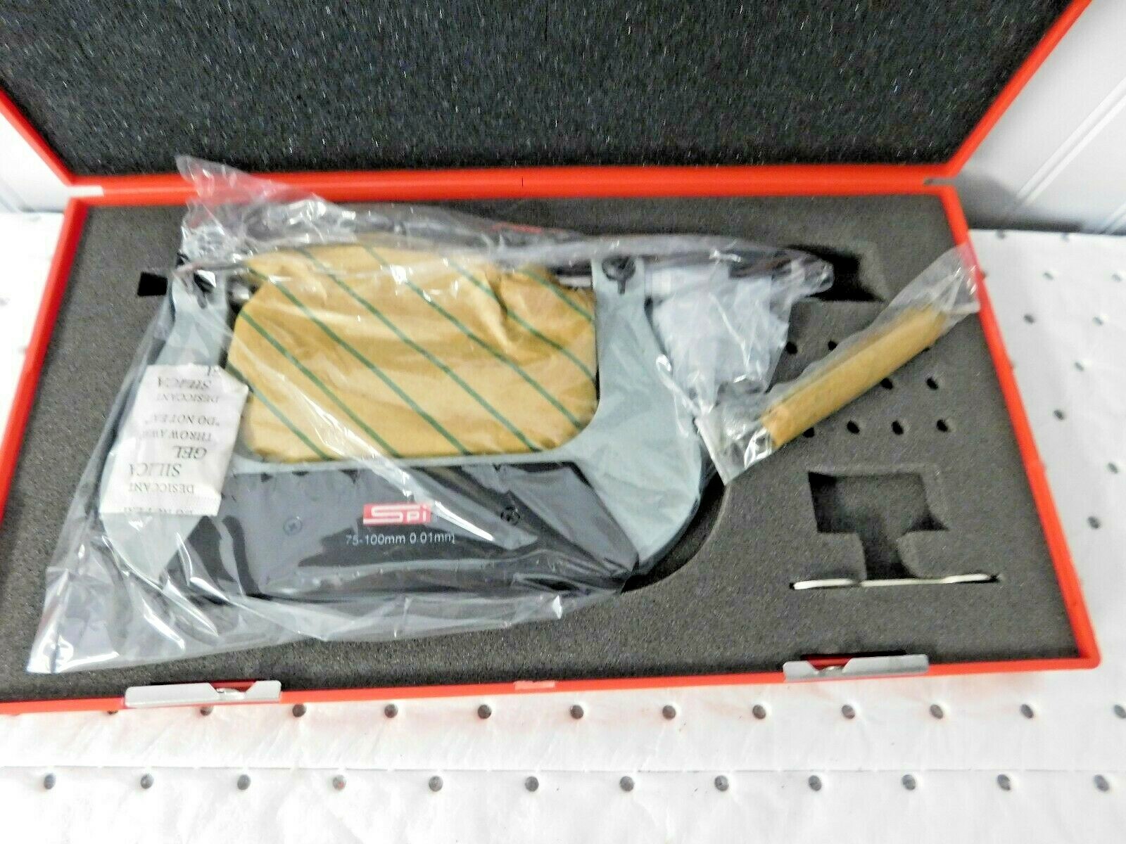 SPI 75 to 100mm Range  Mechanical Screw Thread Micrometer 76832161