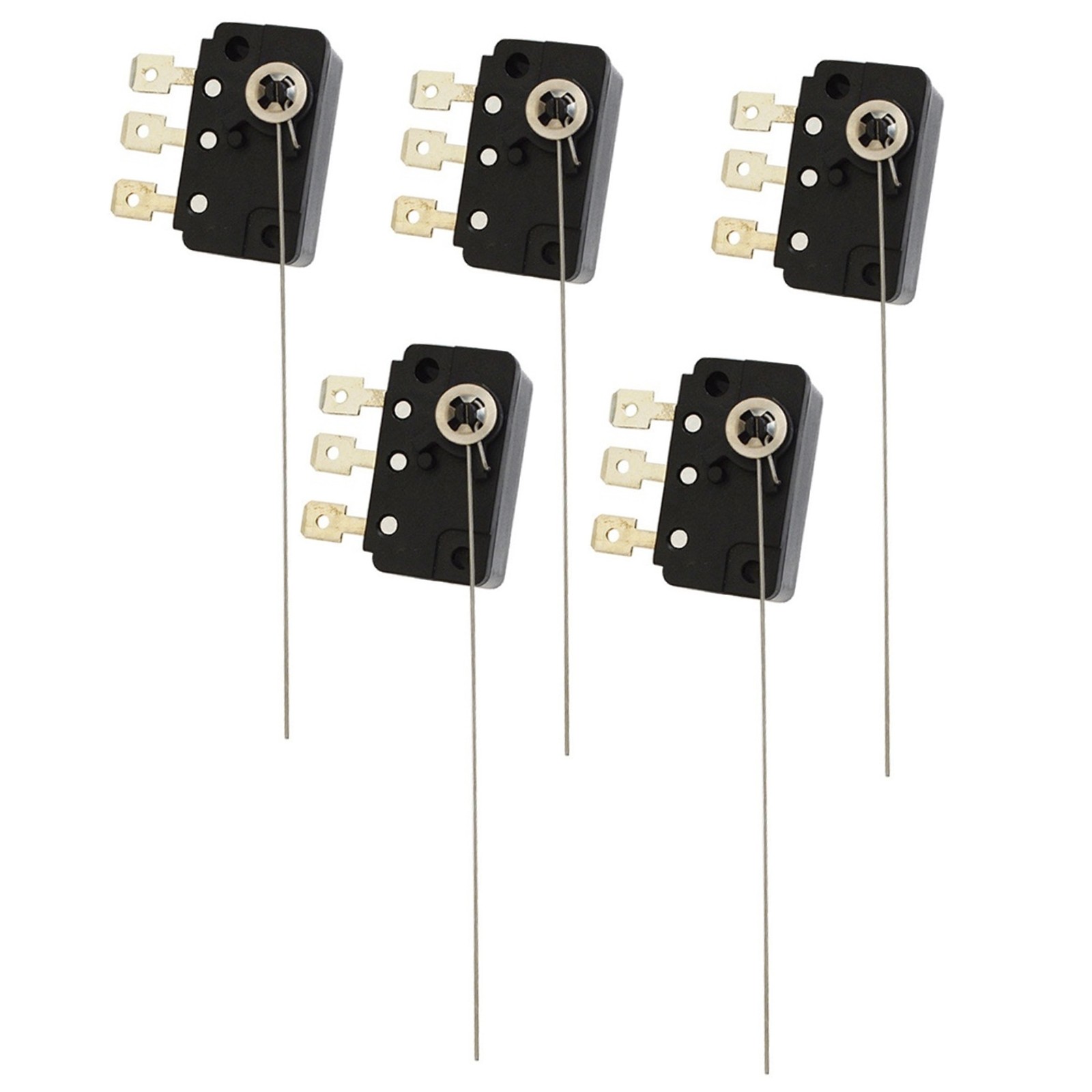5*Long Hinge Microswitch Arcade Change-Coin Acceptor Selector Micro Switch 4.8mm