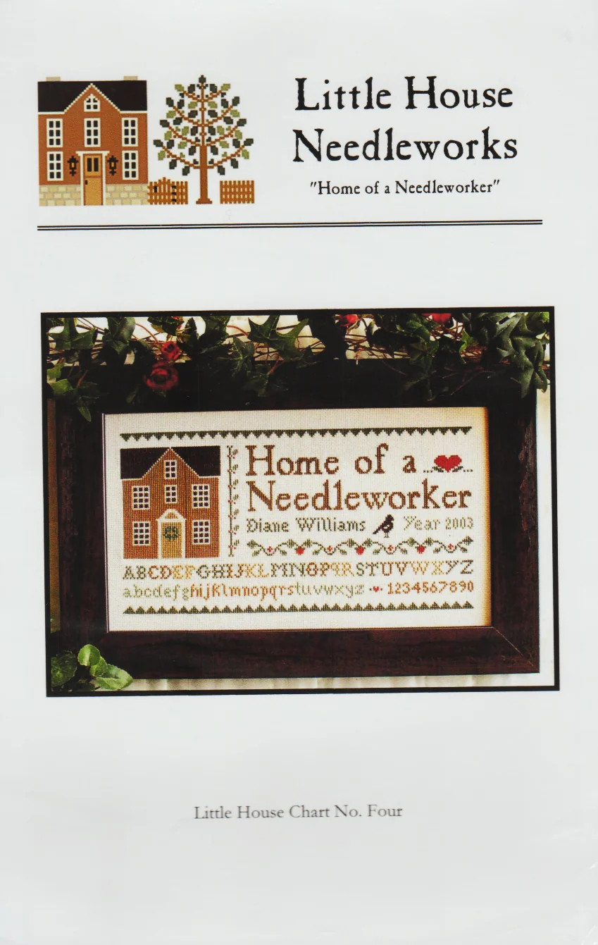 Home of a Needleworker by Little House Needleworks cross stitch pattern