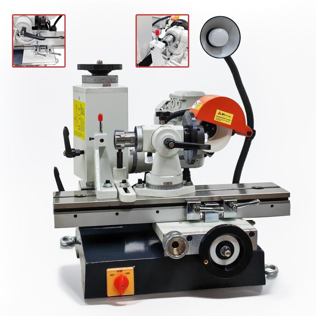 220V Universal Tool Grinding Machine 50HC Morse 4# Taper Shanks 2800RPM 550W