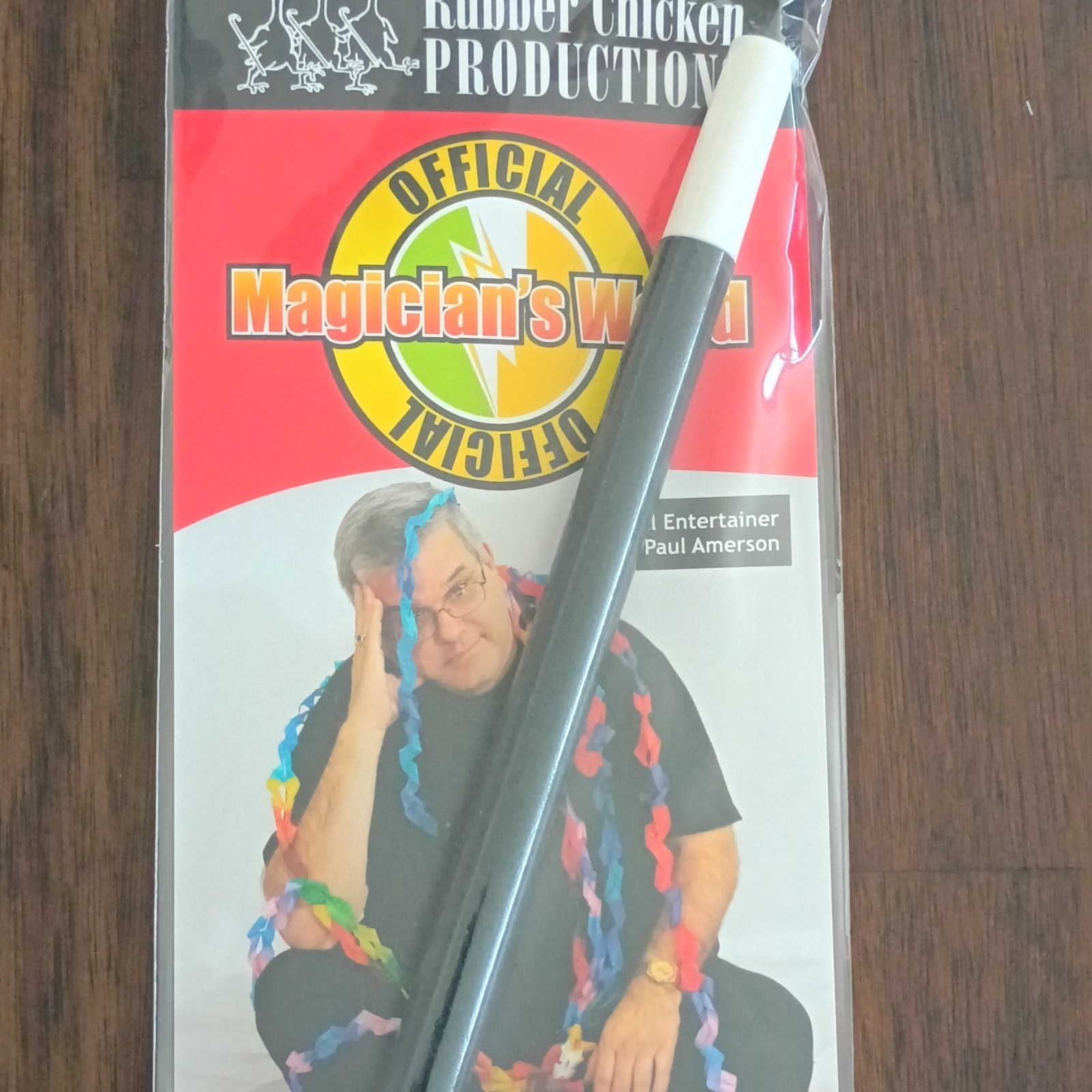 Official Magic Wand With Instructions For 7 Magic Tricks With The Wand.