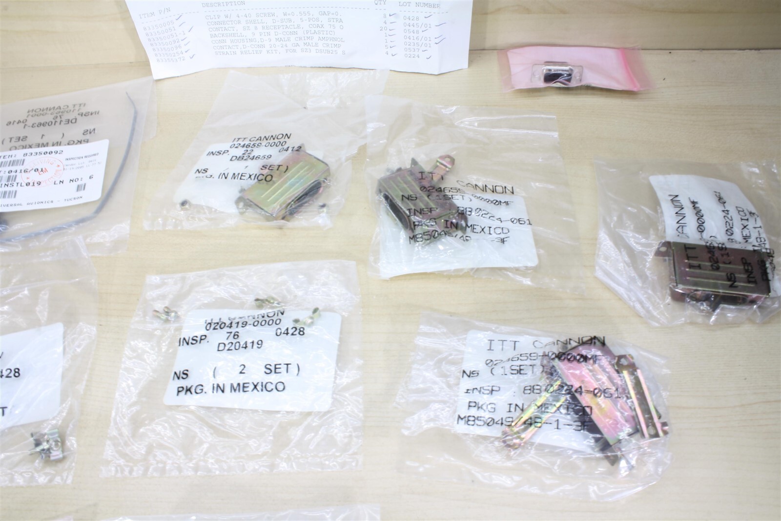 [Universal Avionics VIU Install Kit K12072