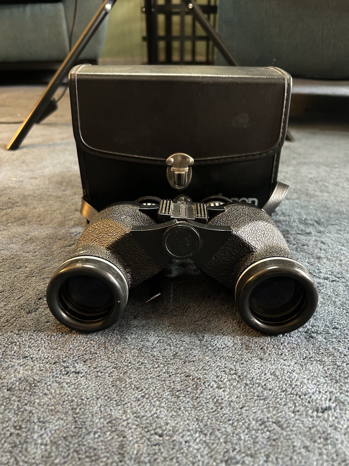 Jason Model 240 Binoculars Mercury 7x35 Wide Angle with Case