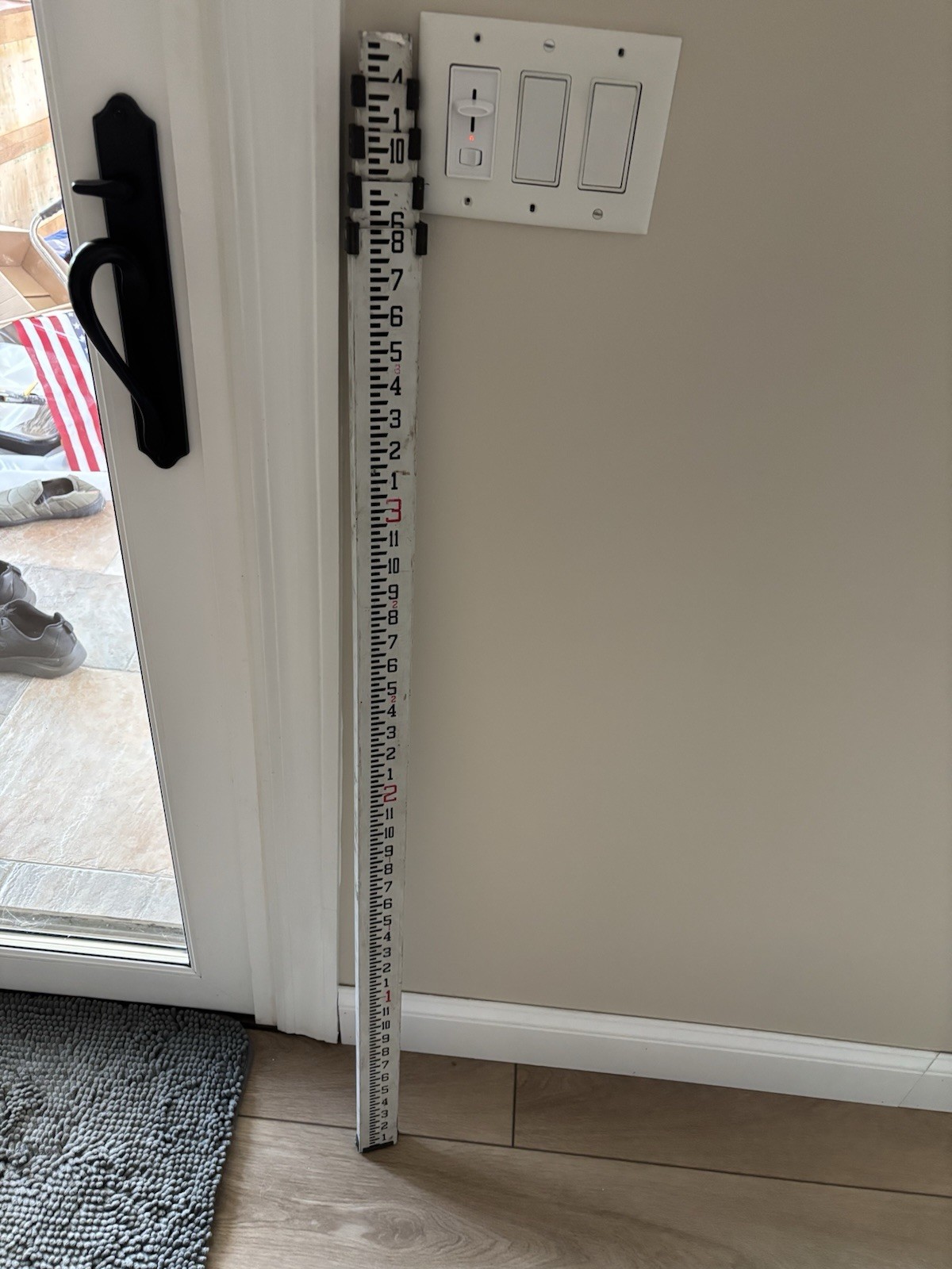 CST/Berger Surveyors Staff Telescopic Measuring Ruler Aluminum