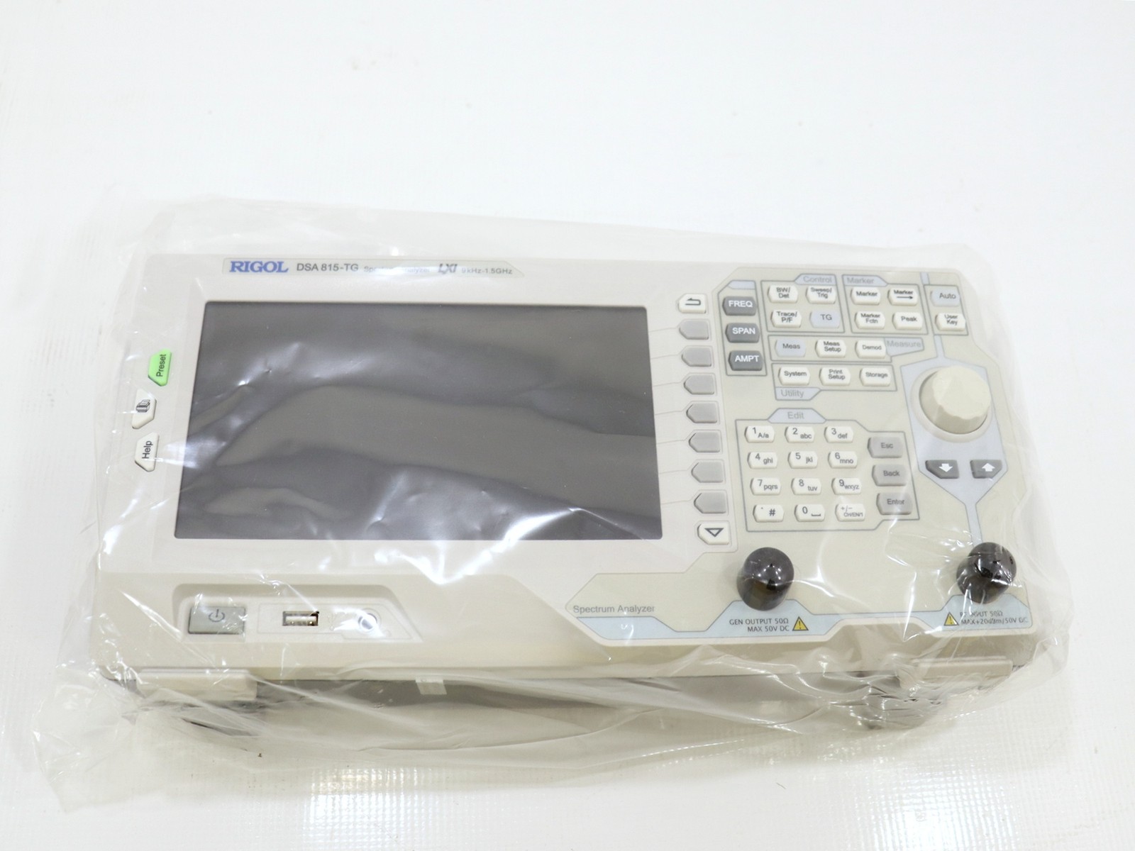 Rigol DSA815-TG Spectrum Analyzer Pre-Amplifier and Tracking Generator