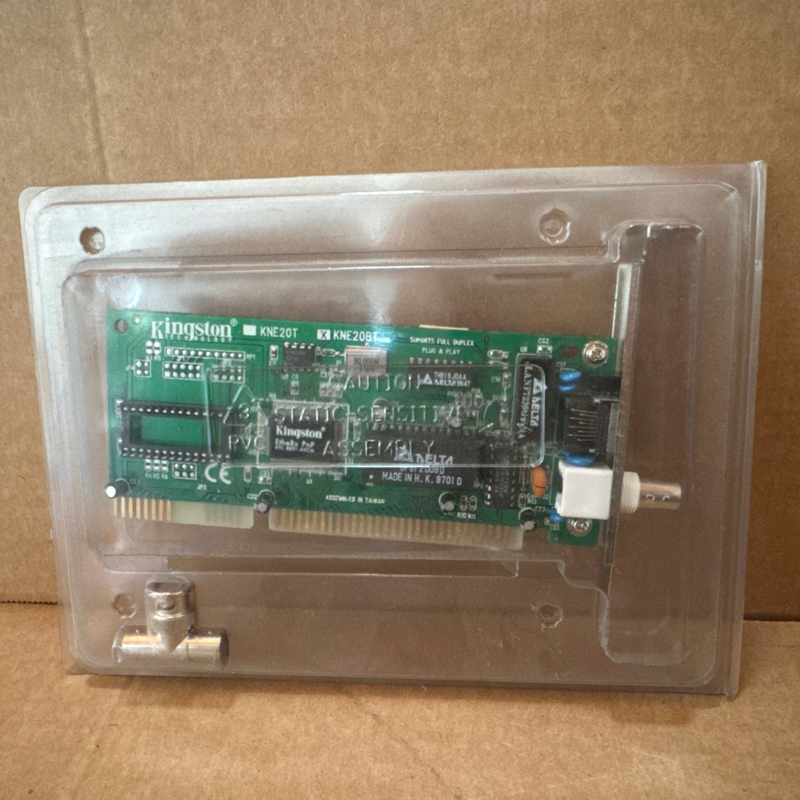 Kingston EtherRx PnP Ethernet, KNE20BT RJ-45  Ten Base T  10BT Network Card