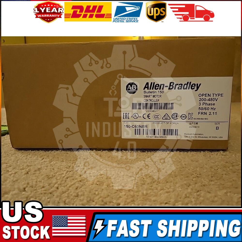 Allen Bradley 150-C60NBR 150 SMC Smart Motor Controller AB US Free Tax
