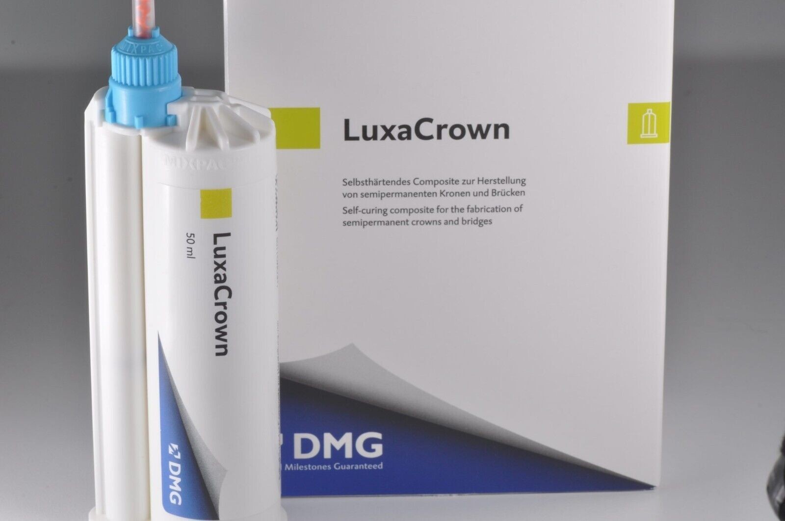 DMG LuxaCrown Self Curing Composite For Semipermanent Crown & Bridgess Solution