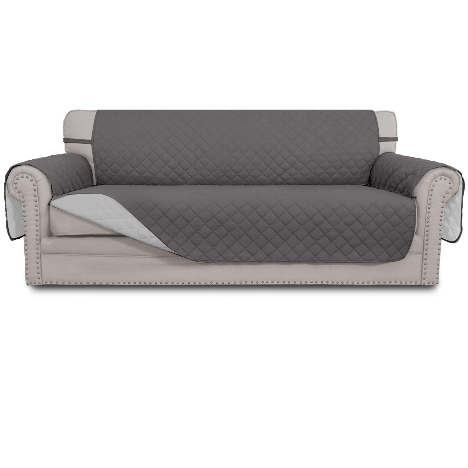 Fundas Cubre De Sofa 67" Forros Para 2 3 Plaza Cubierta Sofas Protector Beige