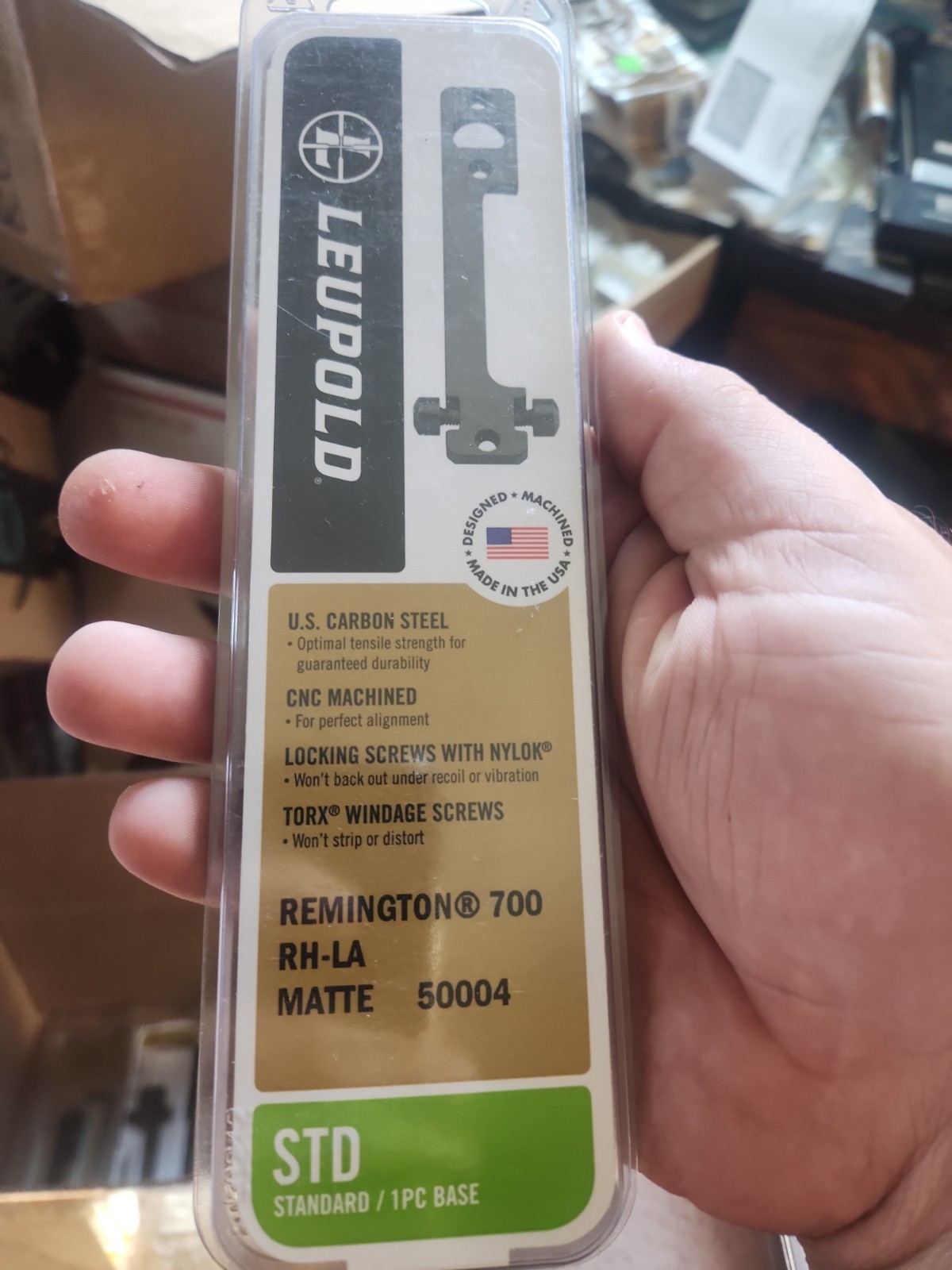 Leupold Std Scope Base Remington 700 RH-LA MATTE 50004