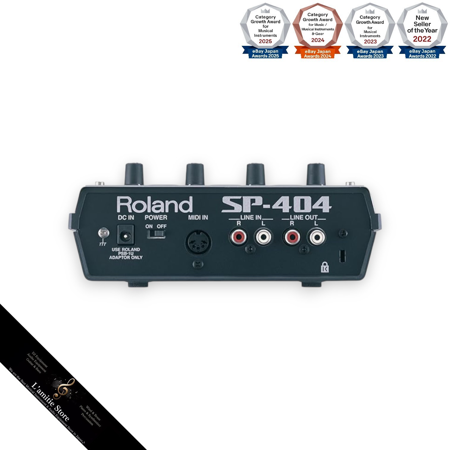 Roland SP-404 Sampler Silver 29 DSP Effects Compact Effecter SP404 Tested Japan