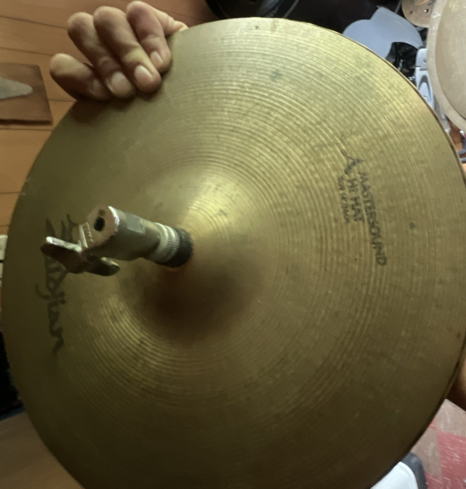 Zildjian A Mastersound Hi-Hat Bronze Cymbal 14 inch
