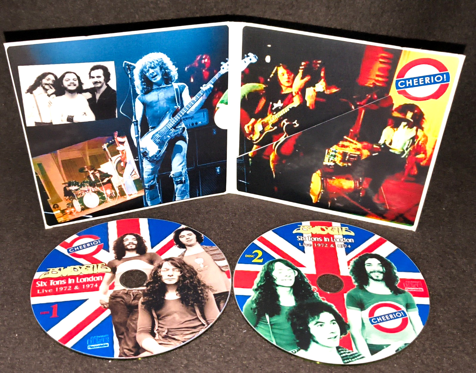 Budgie London 1972-74 Gate Fold 2CD Package NEW