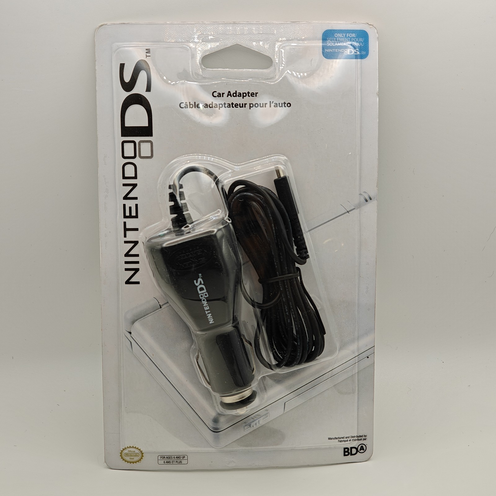 OFFICIAL Nintendo DS Lite Car Charger Authentic OEM Original Genuine Brand New