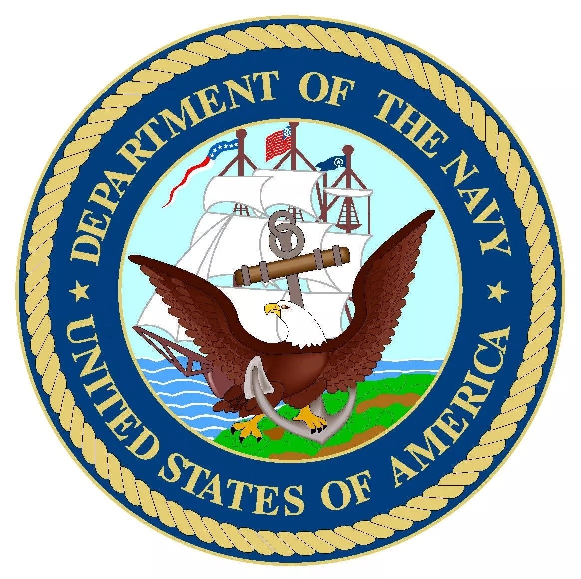 US Navy 3" Decal / FREE SHIPPING / Buy 2 Get 1 FREE