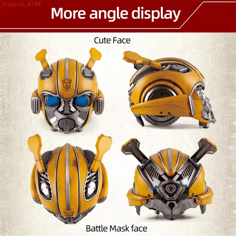 Killerbody Bumblebee Helmet 1:1 Wearable Mask Voice Control Toy Collectible Gift